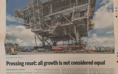 Energy Chamber’s EnergyNow Newspaper: Pressing reset; all growth is not considered equal